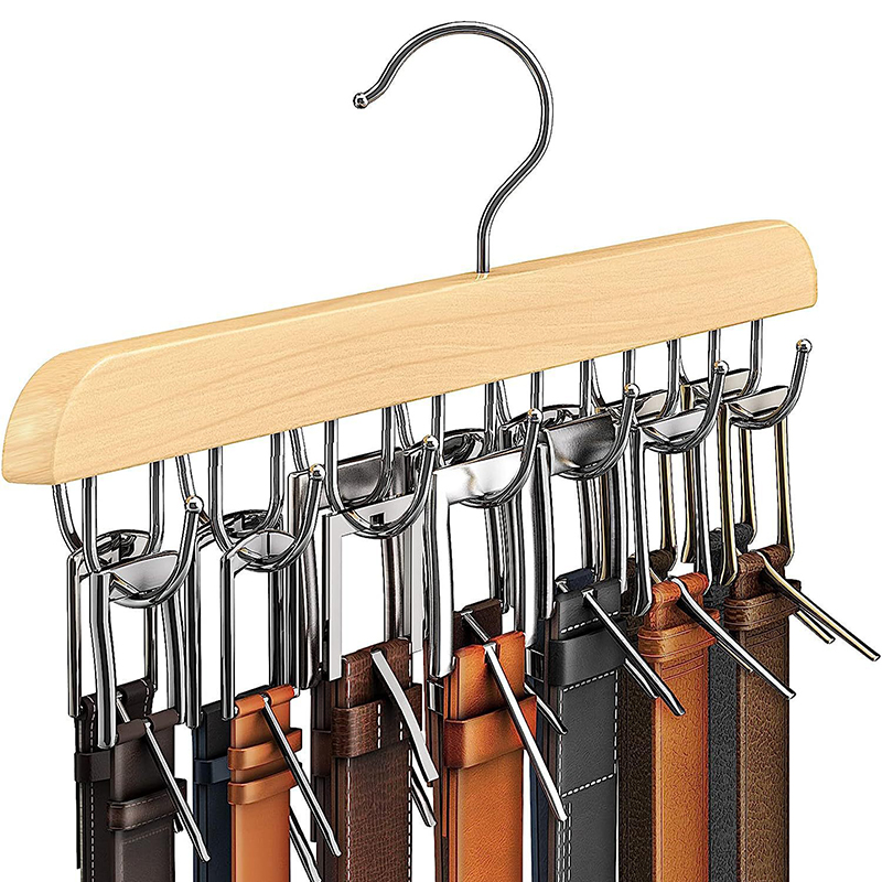 Men'S Accessories Wardrobe - Rack de cinto de madeira feminino
