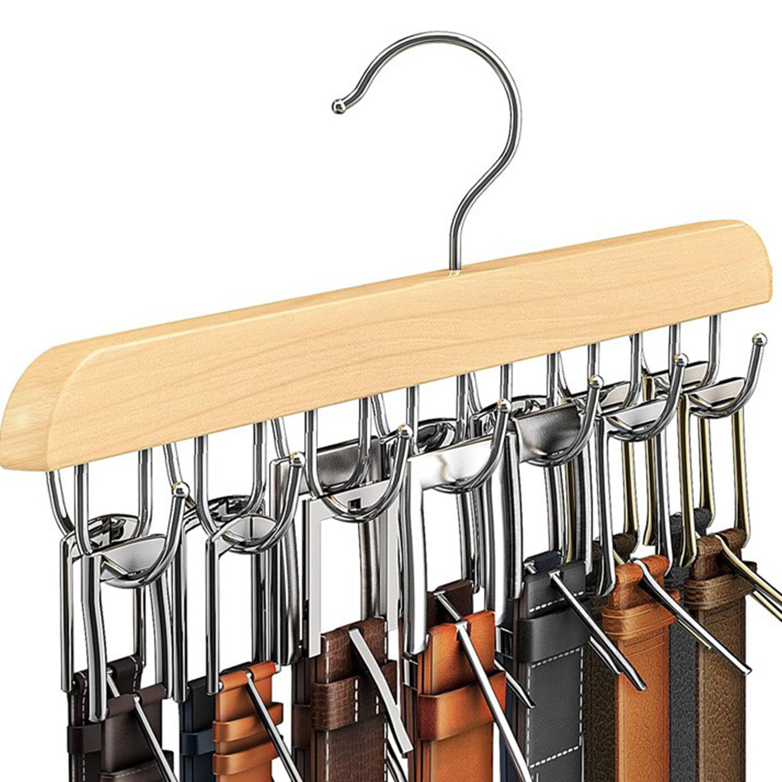 Rack de cinto de madeira para  - Men'S Accessories Wardrobe avaliação e preço