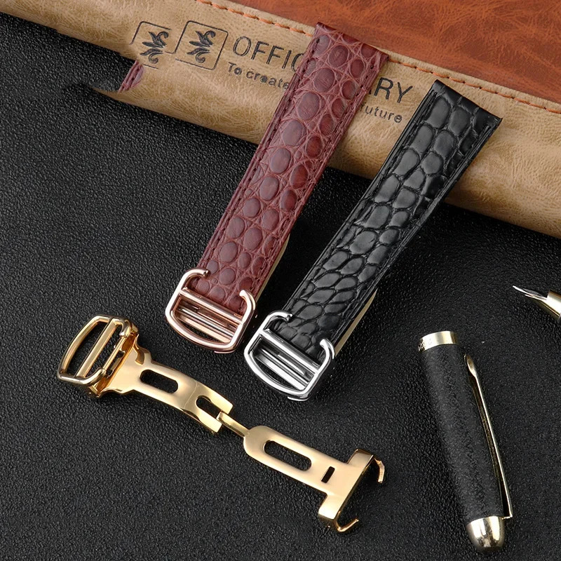 Pulseira de crocodilo 16 18 20 - Men'S Accessories London avaliação e preço