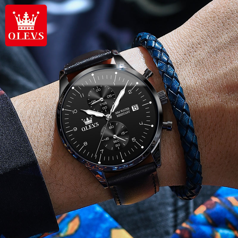 Relógio Masculino Casual OLEVS - Men Accessories H&M avaliação e preço