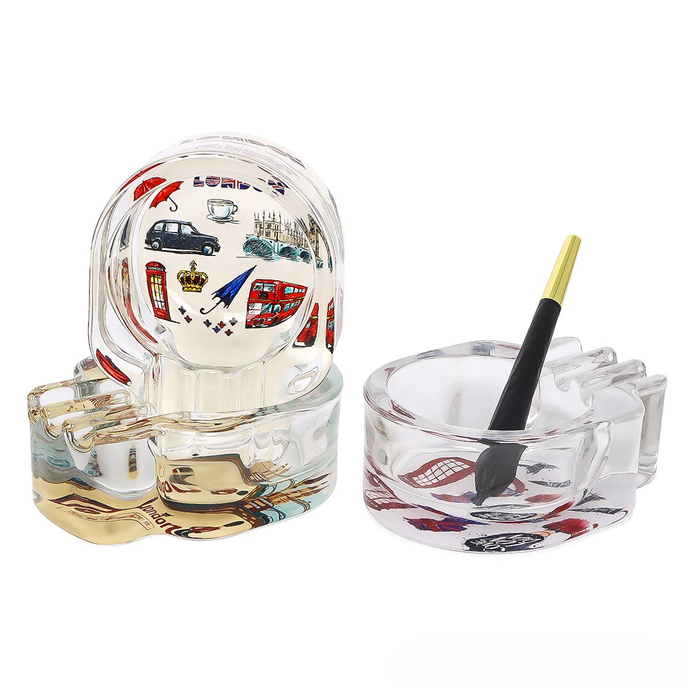 Cinzeiro de vidro de alta resi - Men'S Accessories London avaliação e preço